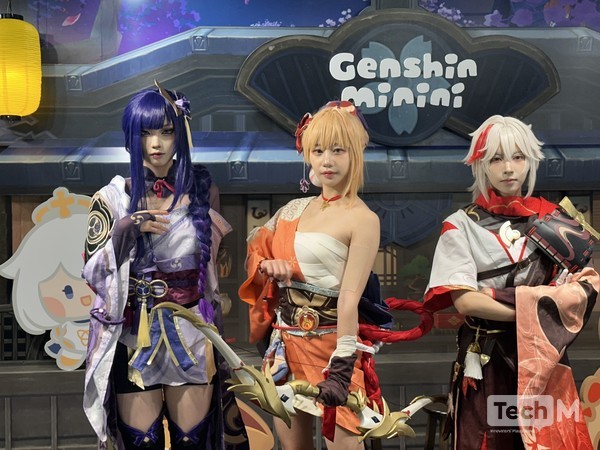 원신 미니니 팝업 코스프레 이벤트 / 사진=이성우 기자