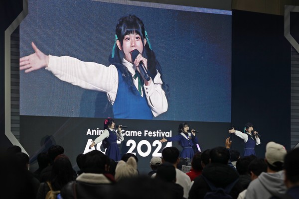 국내 최대 애니메이션·게임 축제 'AGF 2024'가 7일 경기도 고양시 일산 킨텍스 제1전시장 1~5홀에서 막을 올렸다. 이틀 간 열리는 행사의 생생한 첫날을 사진에 담았다. /사진=임경호 기자