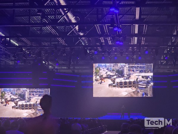 엔씨소프트가 게임스컴 전야제로 불리는 '오프닝 나이트 라이브(ONL)'에서 '신더시티'의 신규 영상을 공개했다. /사진=조성준 기자